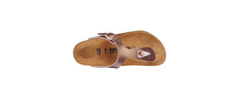 Gizeh Birkenstock Birko-flor Narrow Detske Zlate | SK 420OKI